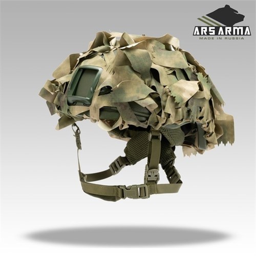 Маскировочный чехол на шлем А-23 Лист Ars Arma cc-aa-list